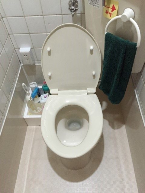 普通便座→ウォシュレット交換